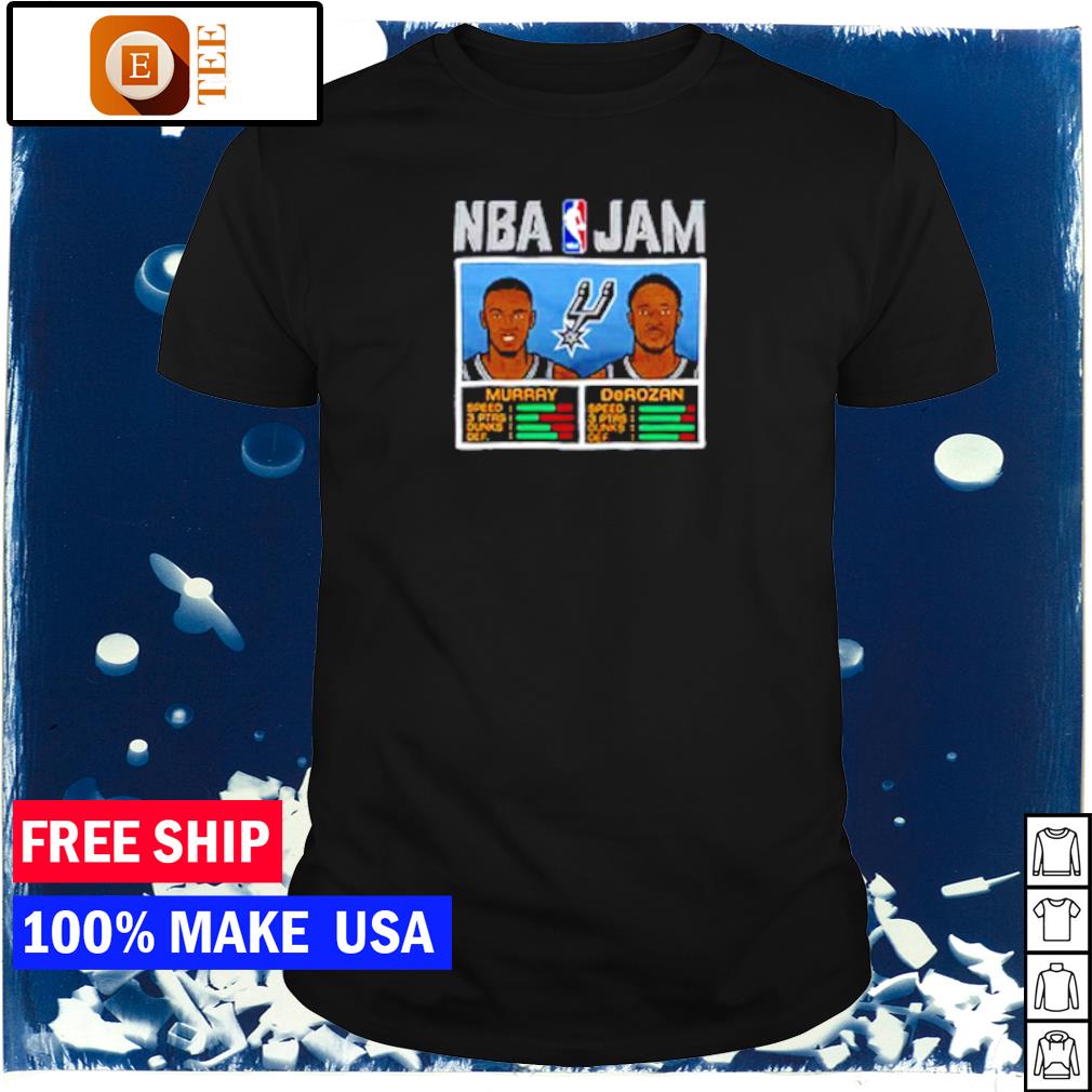 spurs nba jam shirt