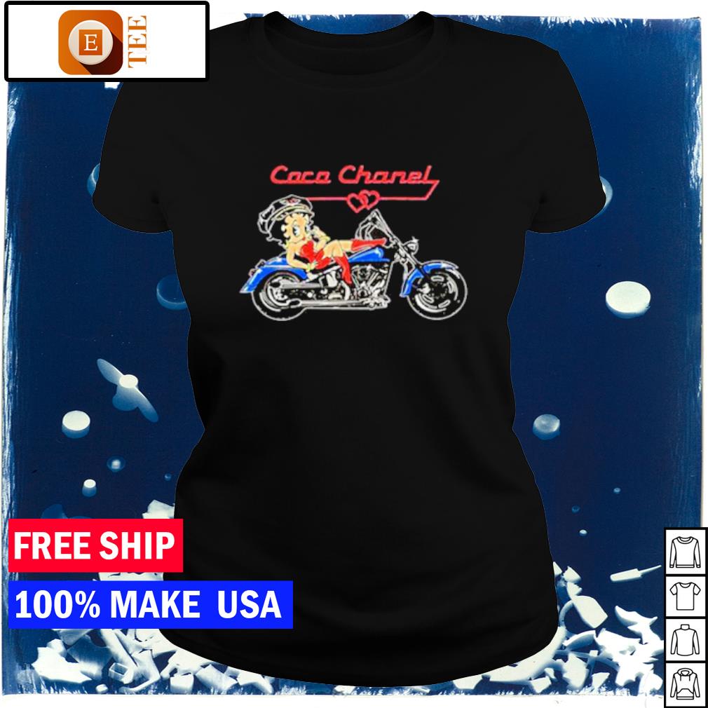 betty boop coco chanel shirt