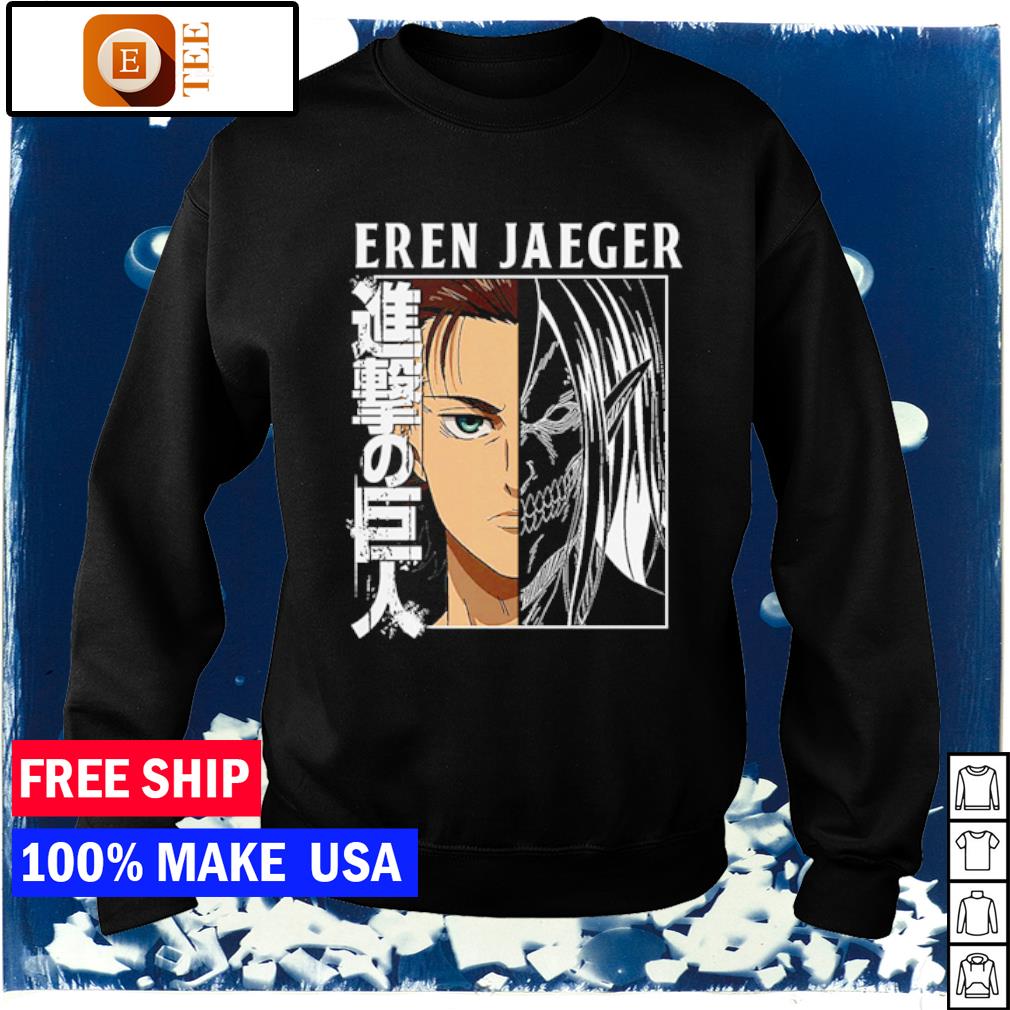 Attack On Titan Eren Jaeger Split T-Shirt