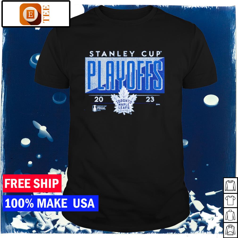 Official toronto Maple Leafs 2023 Stanley Cup Playoffs Tri-Blend shirt